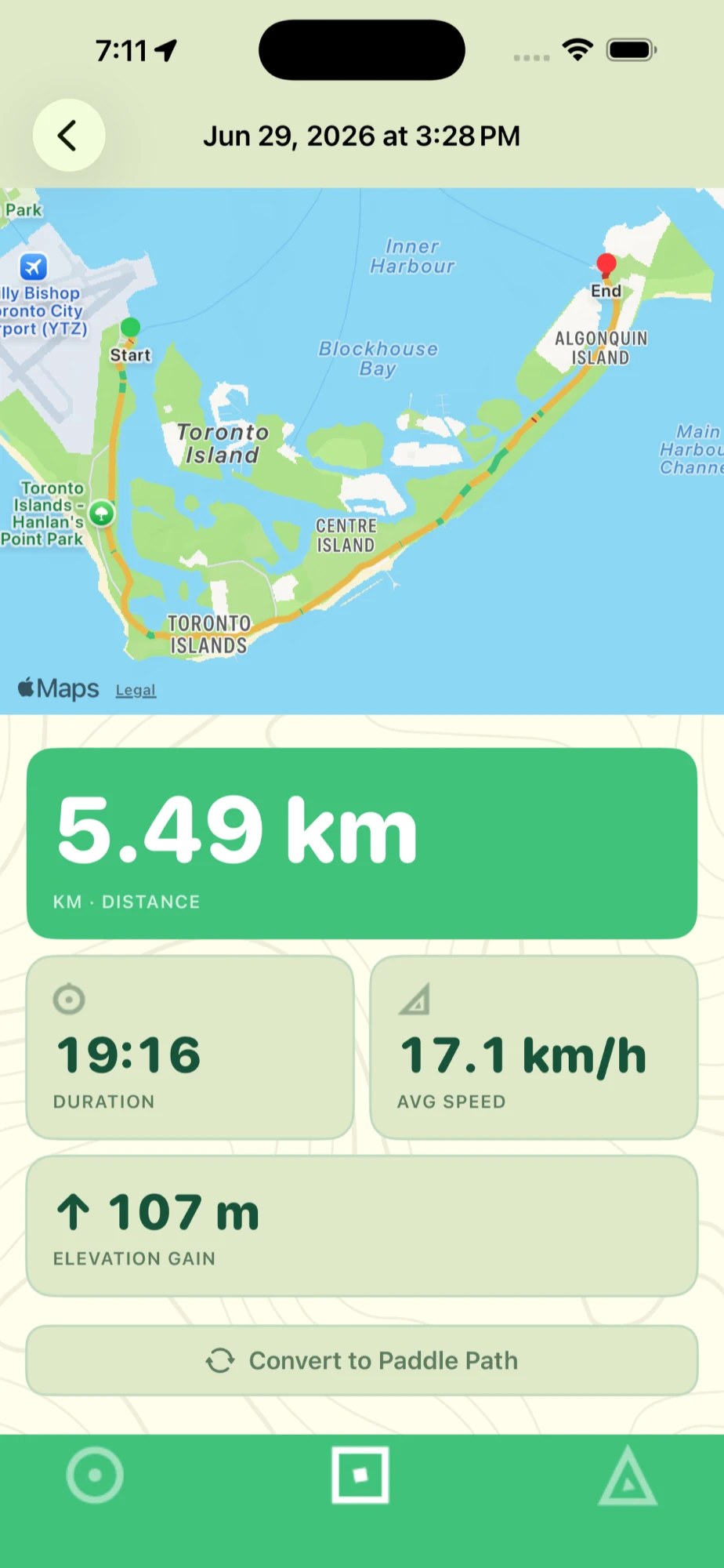 Pedal Path — route map